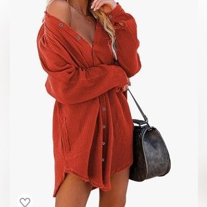 Igenjun oversized tunic top